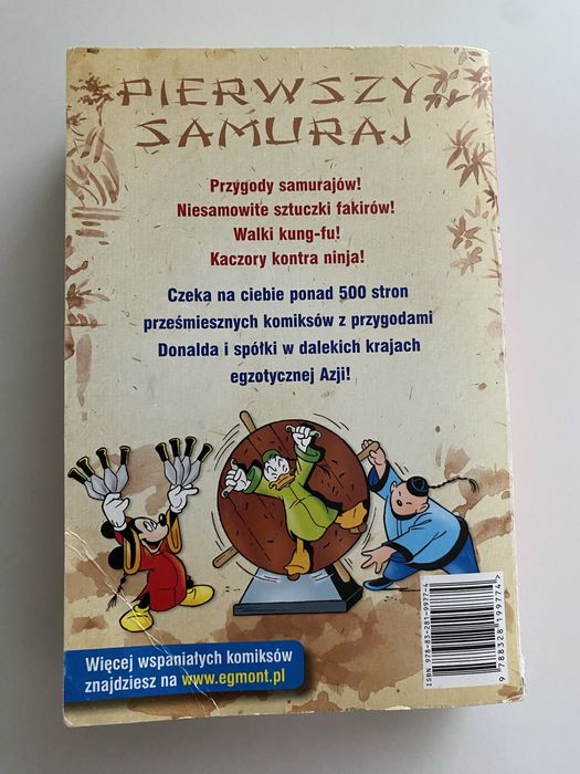 Komiks Mega Giga. Pierwszy samuraj Kaczor Donald