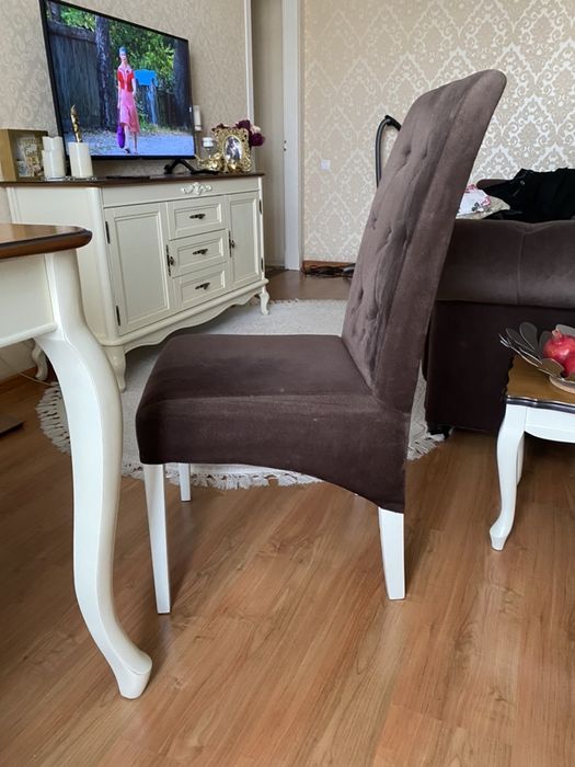 Крісло бархатне