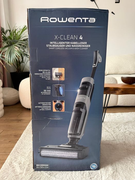 Odkurzacz pionowy Rowenta X - Clean 4 czarny TOMI-TECH