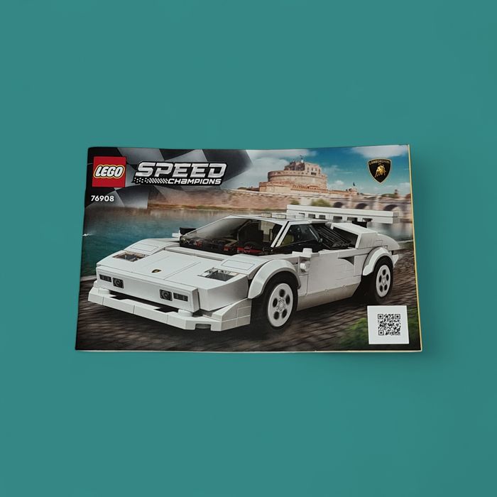 Lego Pudełko i Instrukcja 76908 Lamborghini Countach