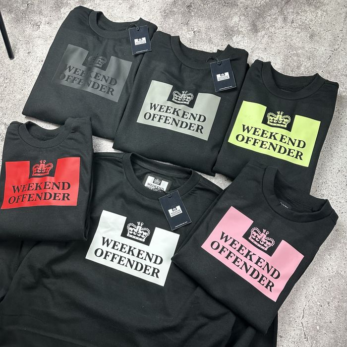 РОЗПРОДАЖ останніх світшотів Weekend offender XS,S,M,L,XL
