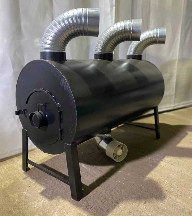 ККД 90%! 1015м3! 5мм! Пічка Піч Буржуйка Булер'ян / Печь Булерьян