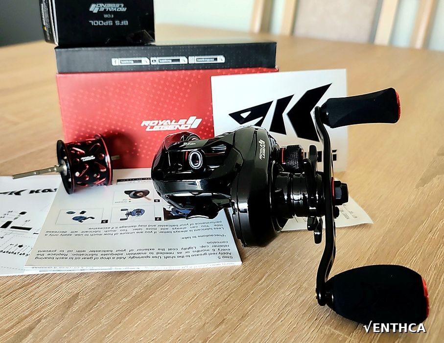 Multiplikator Kastking Royale Legend II 5,4:1 LH + szpula BFS NOWY