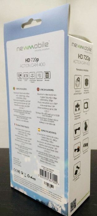 Action Cam Newmobile NOVA SELADA
