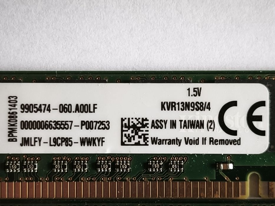 Ram Kingston KVR13N9S8/4
