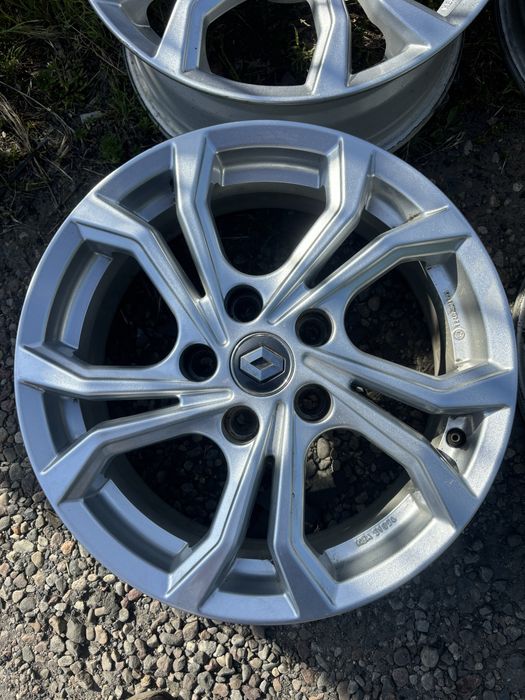 Komplet alufelgi oryginalne RENAULT 16cali 5x114,3 bdb stan montaz wysylka