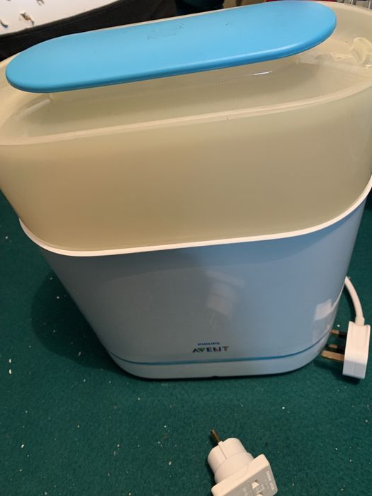 esterilizador a vapor elétrico 3-em-1 da Philips Avent
