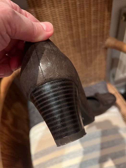 Buty damskie ze skóry -rozm 38
