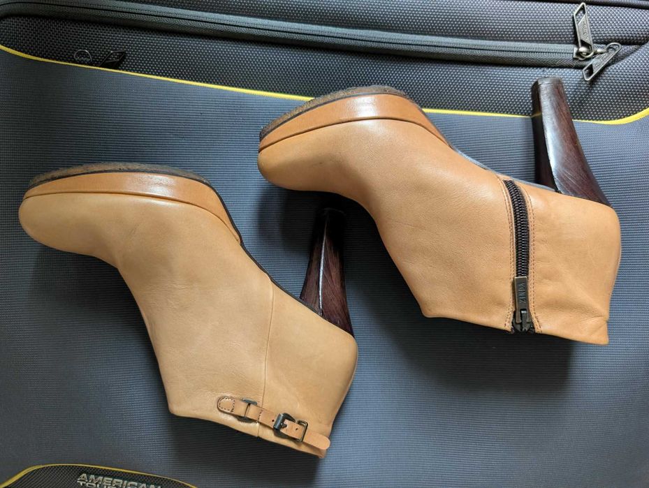 Piękne Hiszpańskie Botki Zinda rozm. 39 skóra naturalna