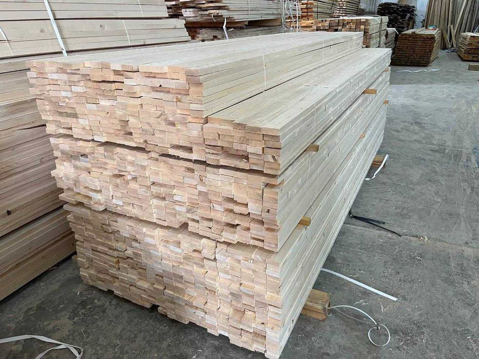 Суха стругана дошка 30*100*3000 мм. Строганная доска. Всі розміри!