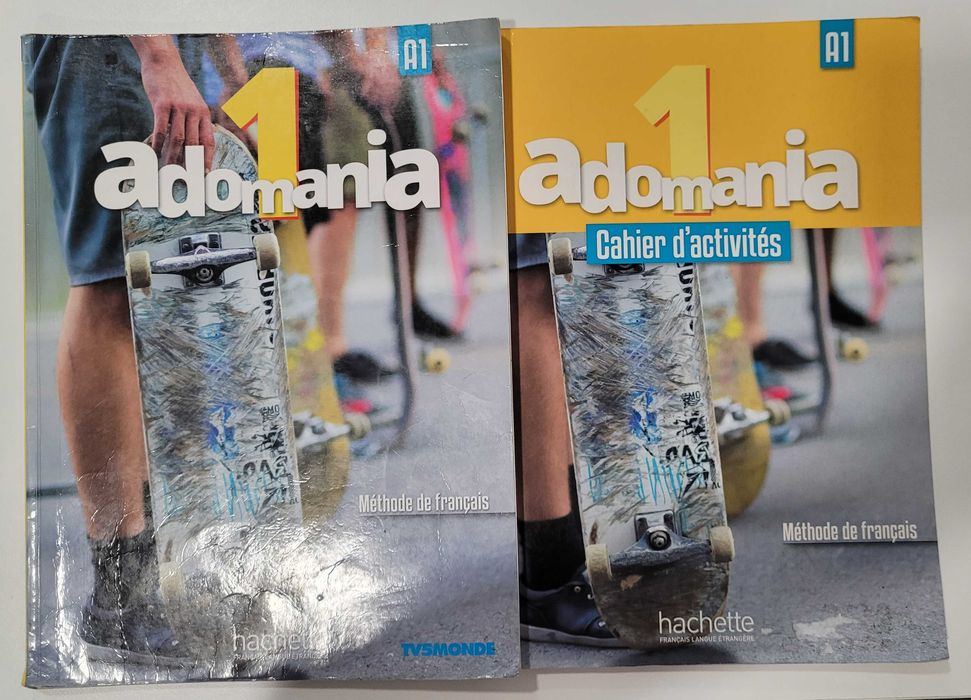 Manual escolar Francês Adomania 1 e Cahier d`activités A1