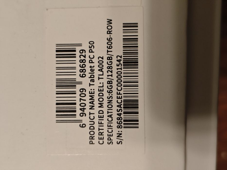 Tablet Teclast P50 11" 6/128 gb