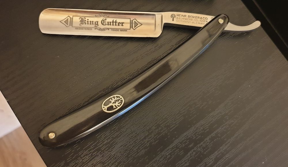 Небезпечна бритва професійна Boker Solingen King Cutter