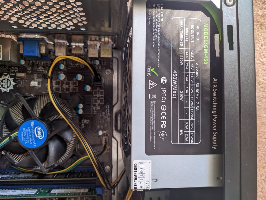 Ігровий ПК i5-4570 / 16GB RAM / GTX 750 Ti 2GB / MSI B85M-E45
