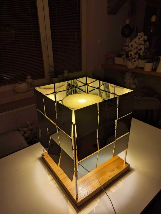 Lampa glamour / nowoczesna designerska - NOWA