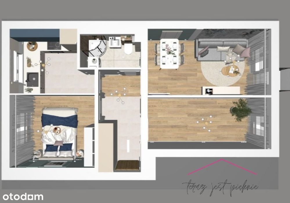 ✰ 3 POKOJE ✰ balkon ✰ PO REMONCIE ✰ osobna kuchnia ✰