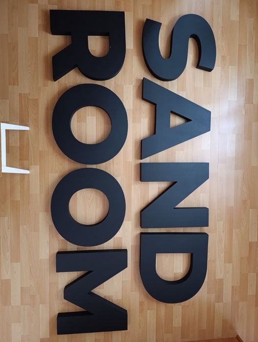 Пінопластові Букви. Вивіски, Логотипи. Написи, Імена для декору