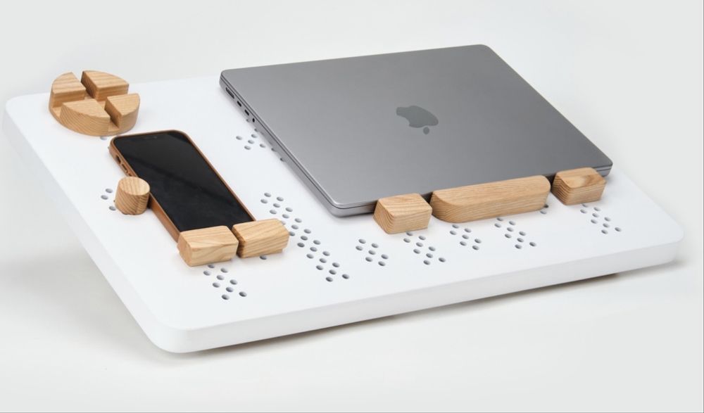 Столик-підставка FLAMPIC Table Pro (білий)