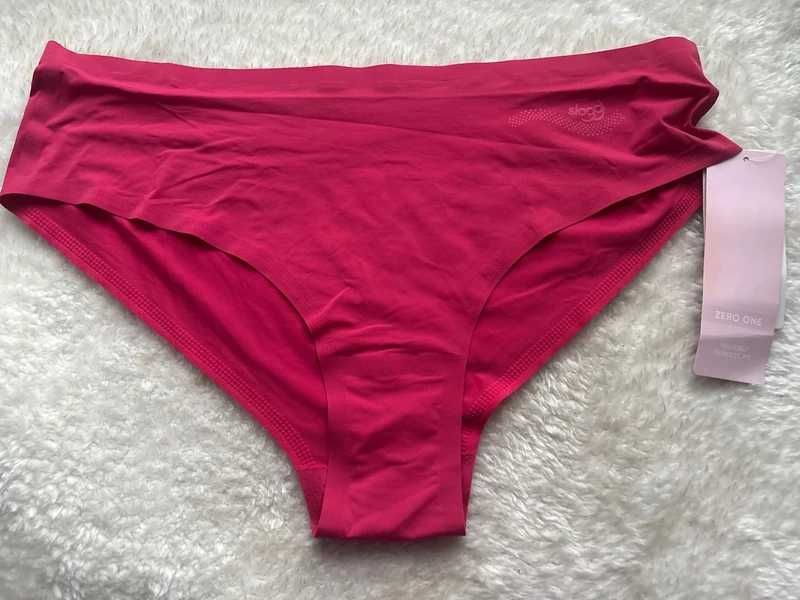 Sloggi by Triumph model zero one cheeky hipster rozmiar L 40 malinowe