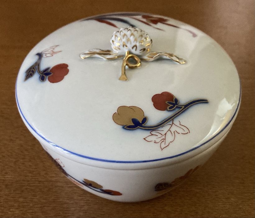 Caixa Vista Alegre Mildred decoração Imari