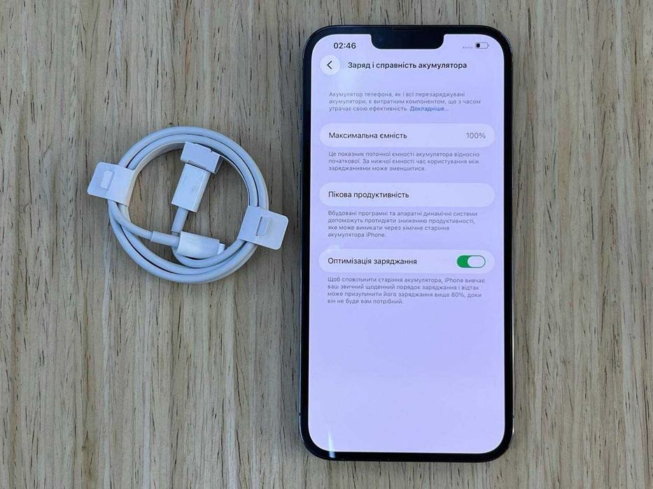 /13869/ iPhone 13 Pro Max 256GB Sierra Blue     Обмін Розстрочка Гарантія