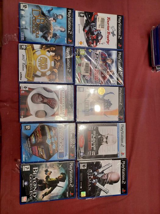 Jogos playstation 2 (selados)