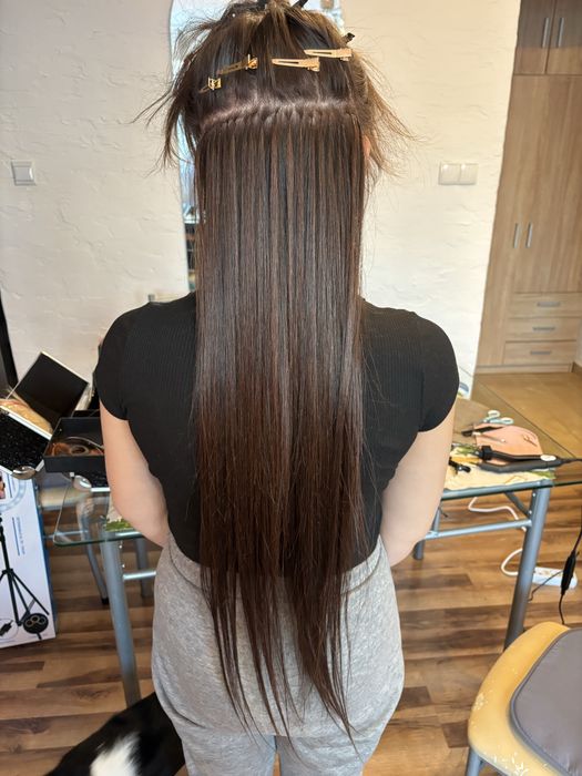 Przedłużanie włosów Modelki