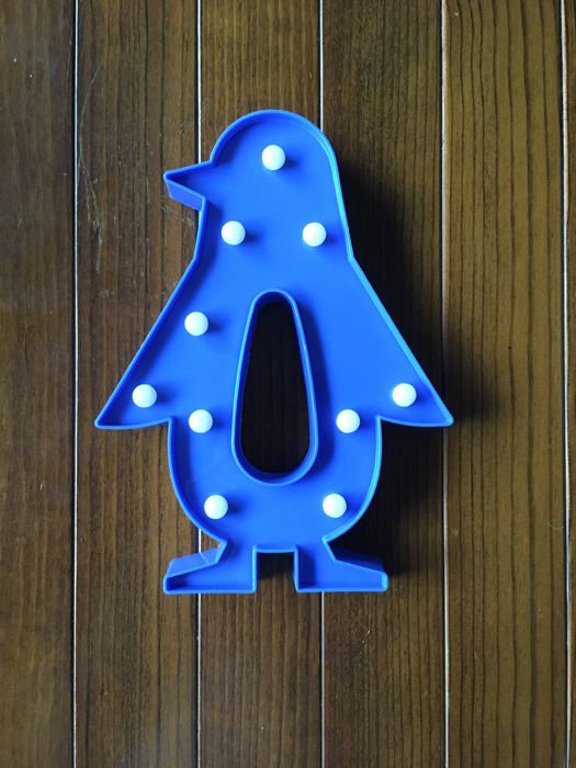 Luz de Presença Pinguim