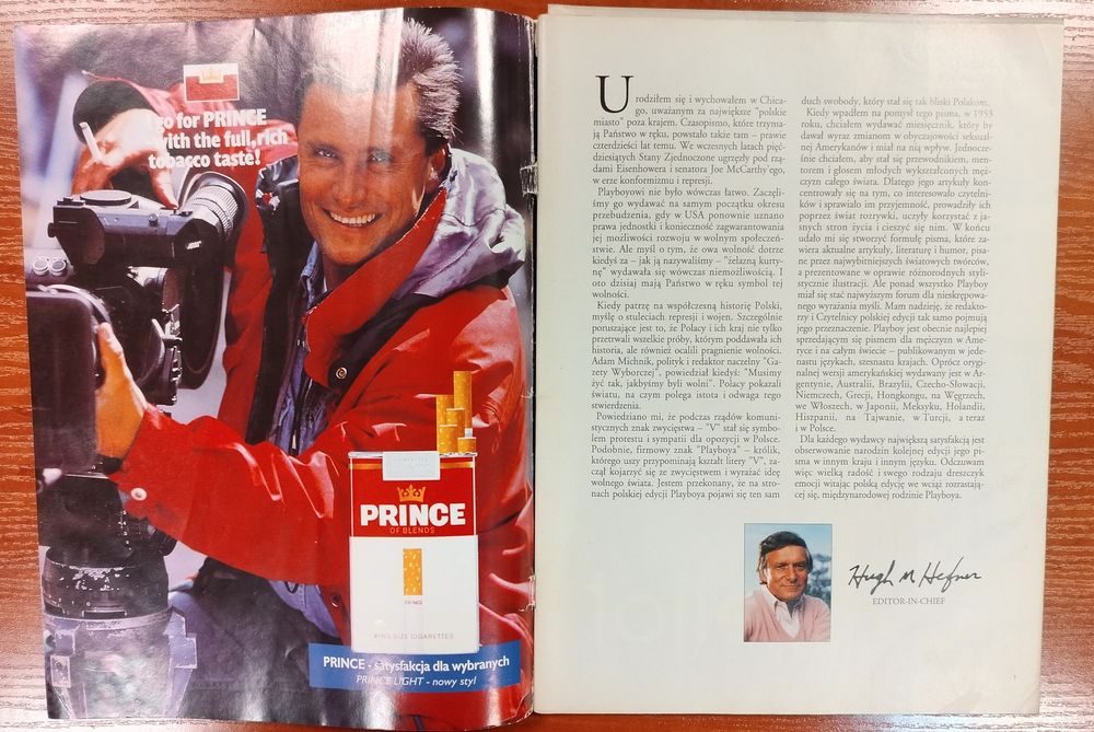 Playboy Grudzień 1992 Pierwsza Polska Edycja