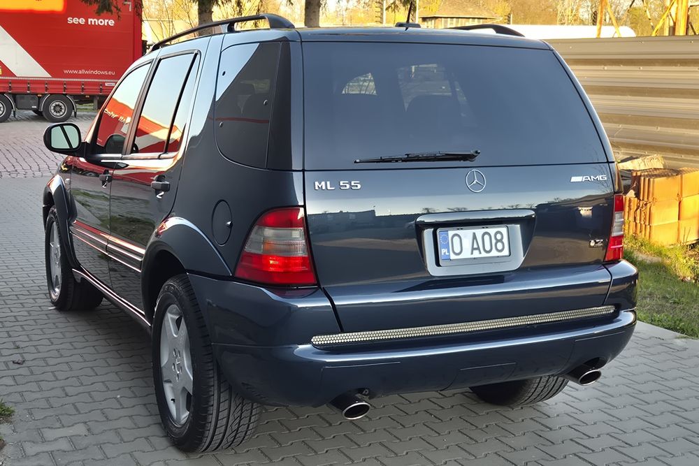 Mercedes ML55 Amg 1 wlasciciel 25 lat 106tys km m113