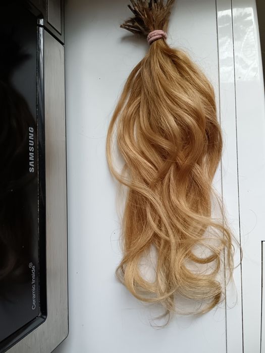 Włosy naturalne blond