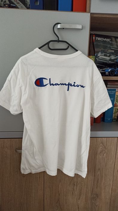 Koszulka męska biała champion vintage