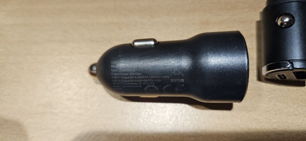 Ładowarka samochodowa USB C