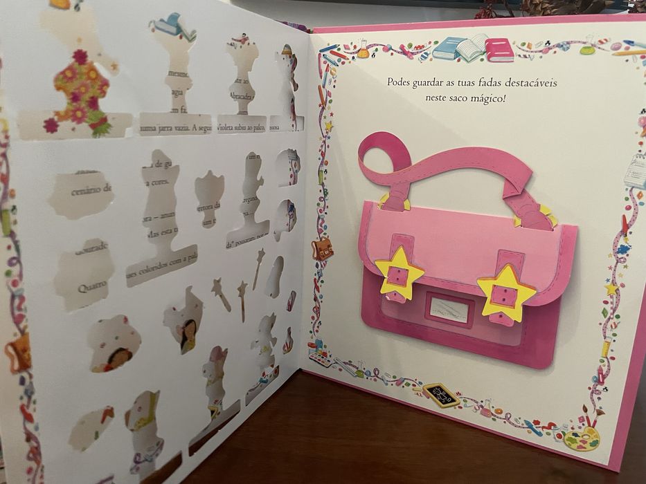 Livro 3D sobre fadas