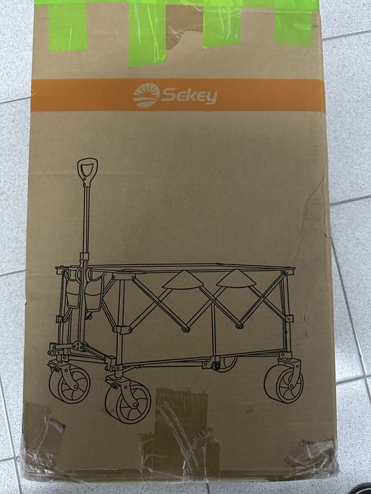 carrinho de mão dobrável