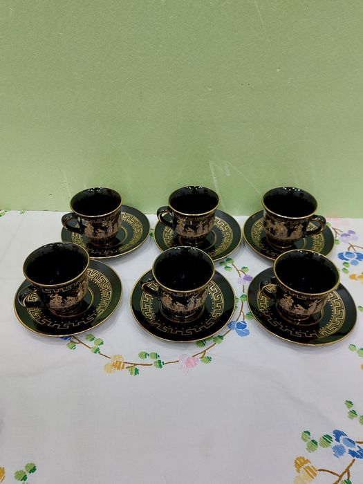 Чайный сервиз на 6 персон Греция 24к gold 16 предметов: 4 530 грн