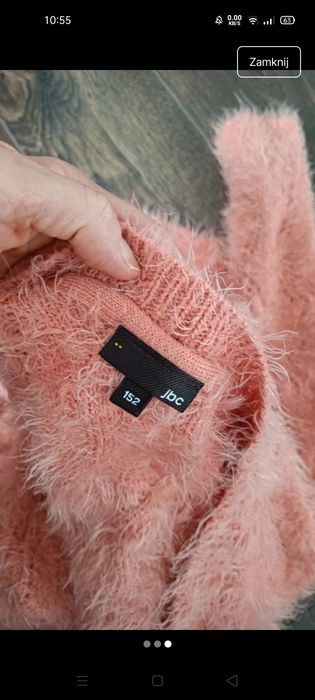 Sweterek kardigan 152