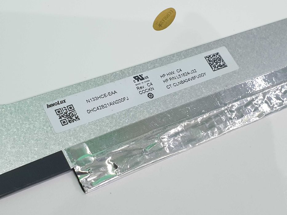 Ecrã LCD 13.3 - FullHD FHD 1920x1080 - 30 pinos - N133HCE-EAA Rev. C4