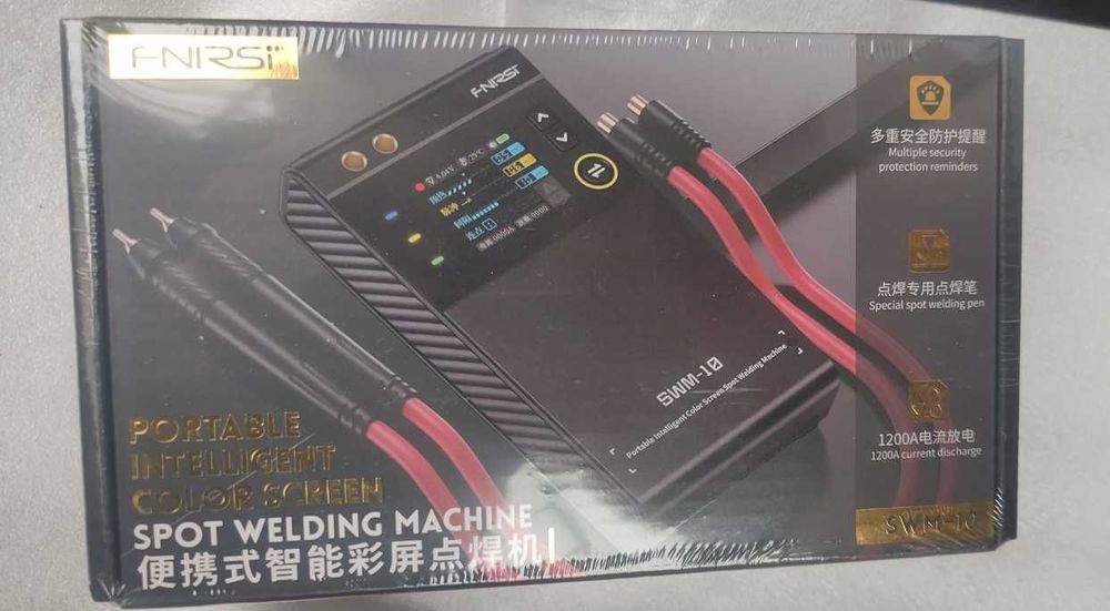 Апарат точкового  зварювання акумуляторів 18650 та ін... Fnirsi SWM-10