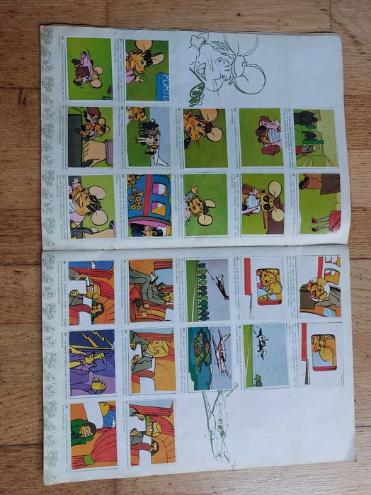 Caderneta de cromos Topo Gigio - Completa