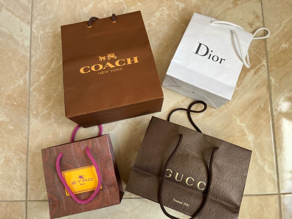Брендові пакети authentic оригінал Gucci erró Dior coach