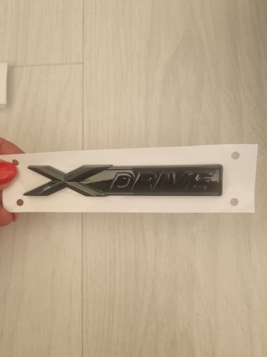 Znaczek emblemat xDrive BMW czarny