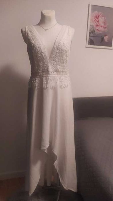 Sukienka ślubna, r. 40