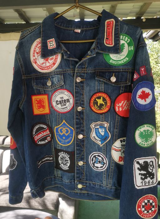 Kurtka, katana jeansowa Dsquared 2