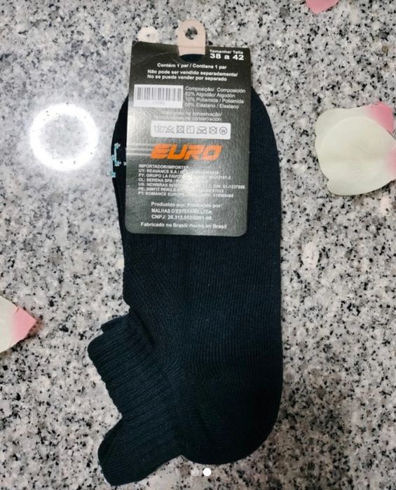 Meias Euro Runner Masc - Novo