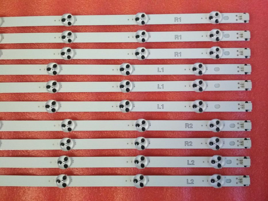 Планки LED подсветки для телевизоров LG 42" серии LN, LA. Новые.