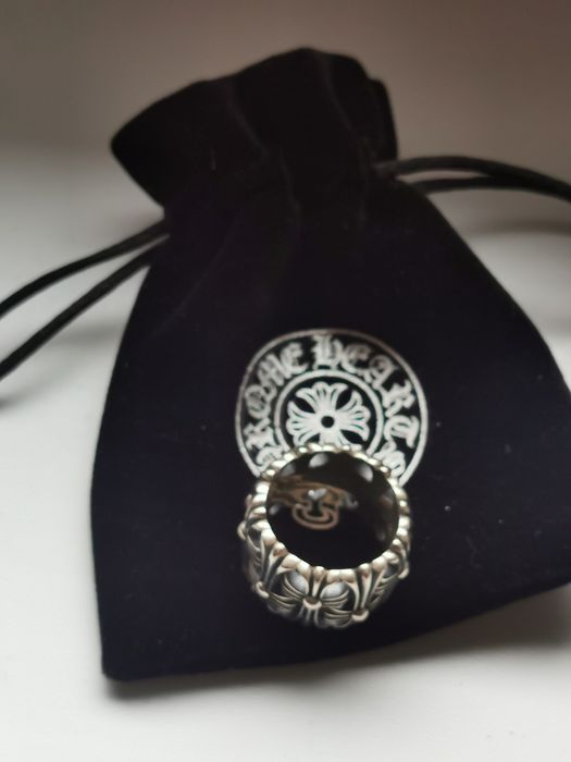 Pierscionek Srebro chrome hearts Silver ring