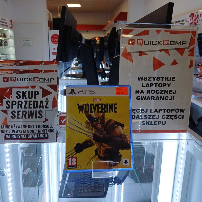 Gra PlayStation 5 / PS5 Wolverine Gwarancja 1 rok QUICK-COMP Przemyśl