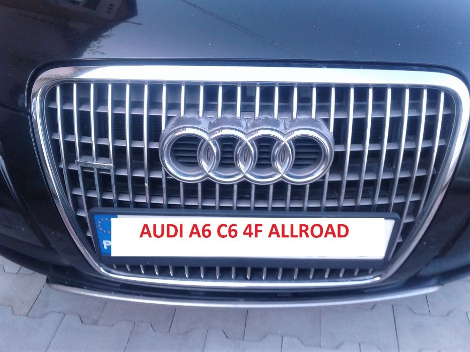 AUDI A6 C6 ALLROAD Gril Atrapa Znaczek Logo Quattro Podkładka pod Rejs