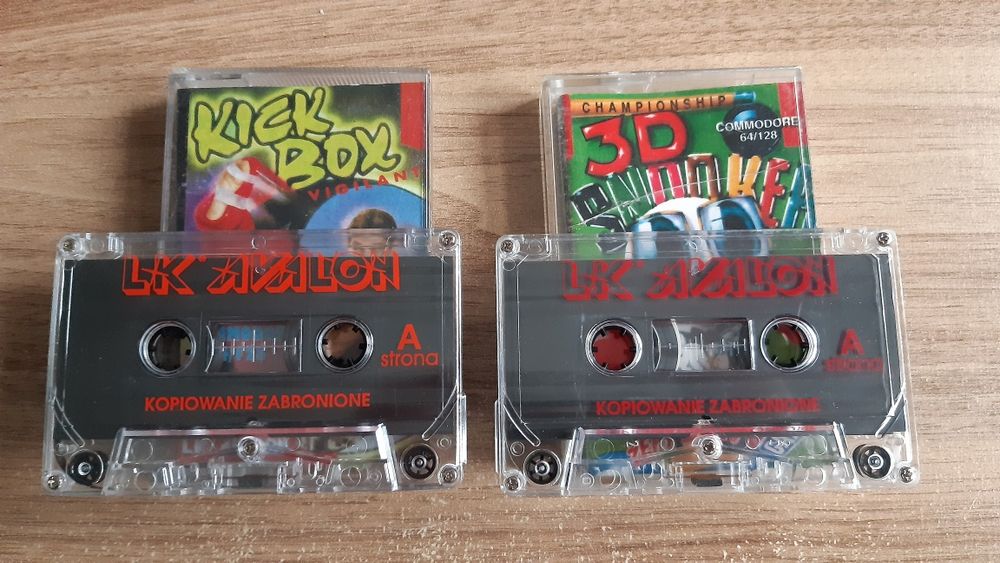 Kasety Commodore Lk Avalon - zestaw